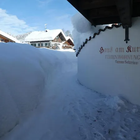 Haus Am Kurpark Hans Apartman Wallgau